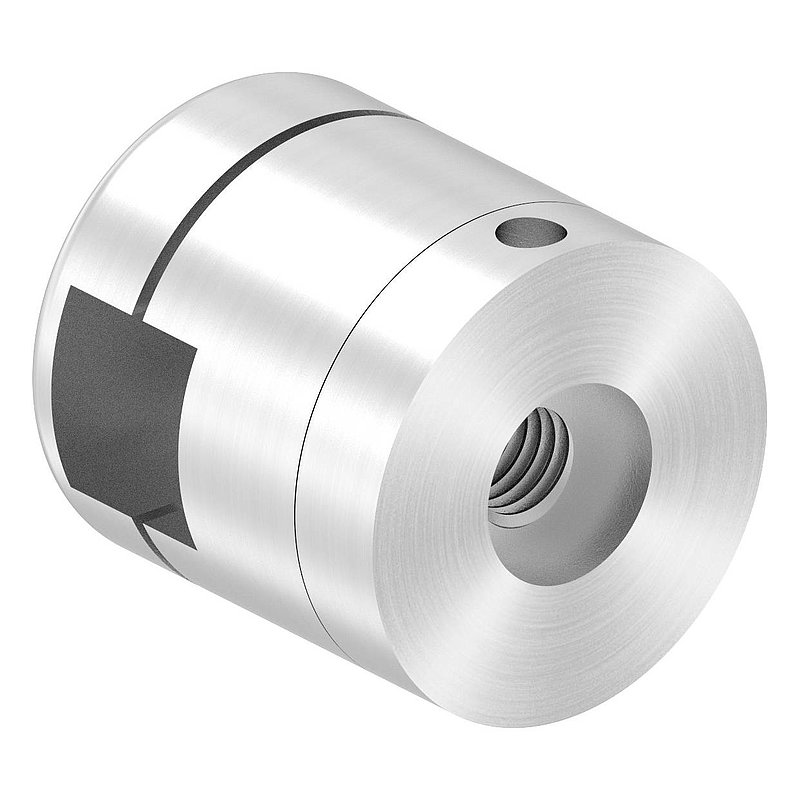 Brenk Grundhalter für Stäbe 12x12mm, ALU