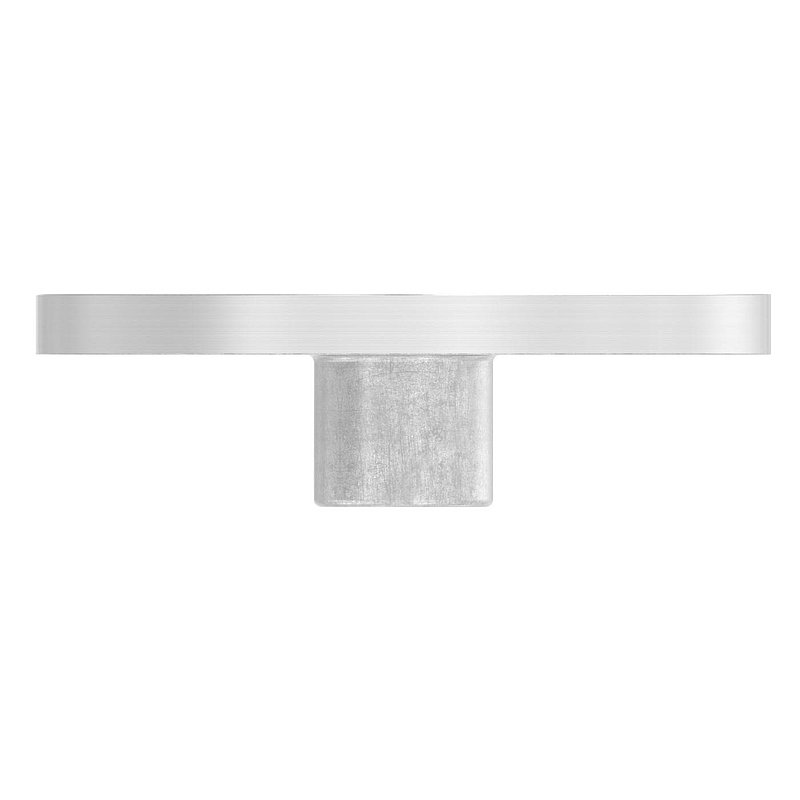 Plate, Ø 48.3mm, for welding on, AISI304