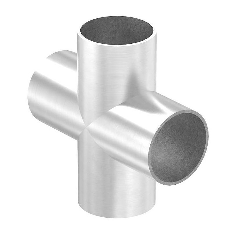 Kreuzstück, 48,3x2,0mm, V2A