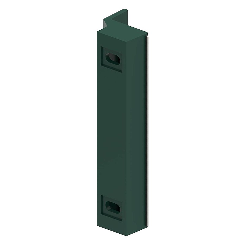 stop for GTS 2 mesh door lock, RAL 6005 moss green