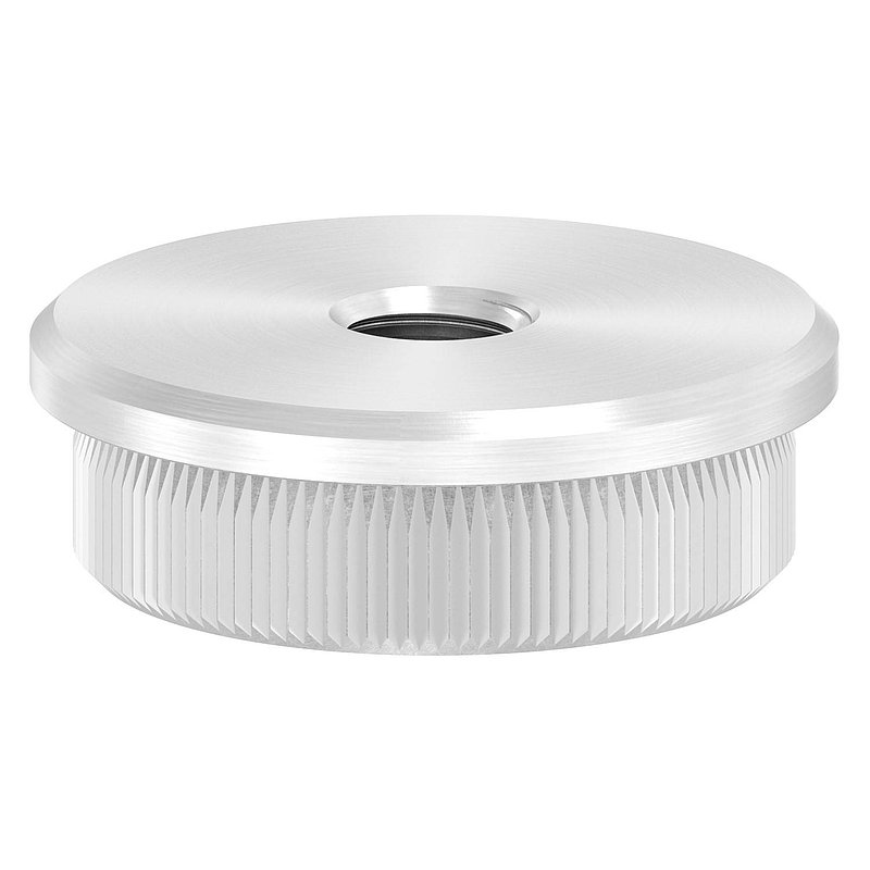 Rohrabschlussstopfen, für Rohr 33,7x2,5mm, V2A