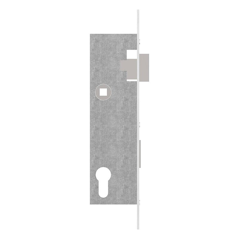Rohrrahmenschloss verzinkt, Abstand 92 mm verzinkt, Dornmaß 40mm