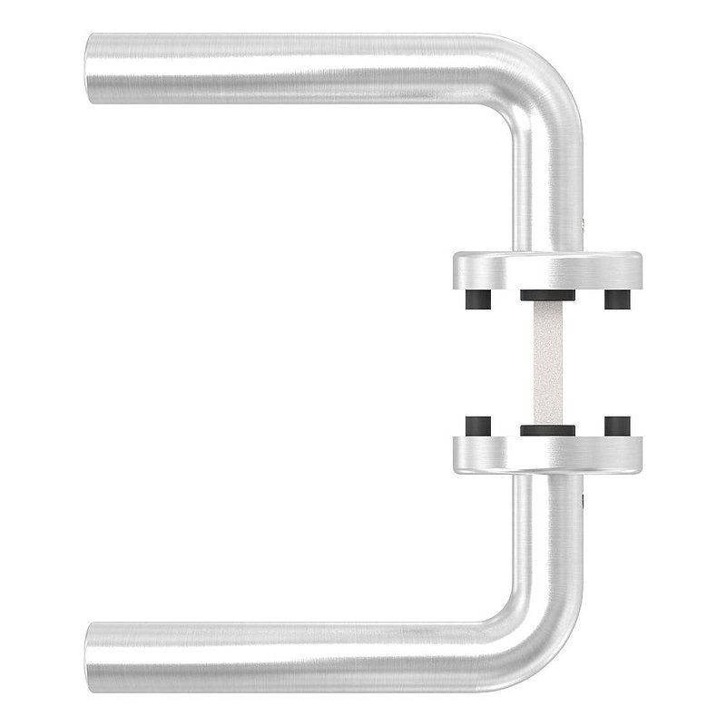 Paire de poignée de porte, pivotante, V2A