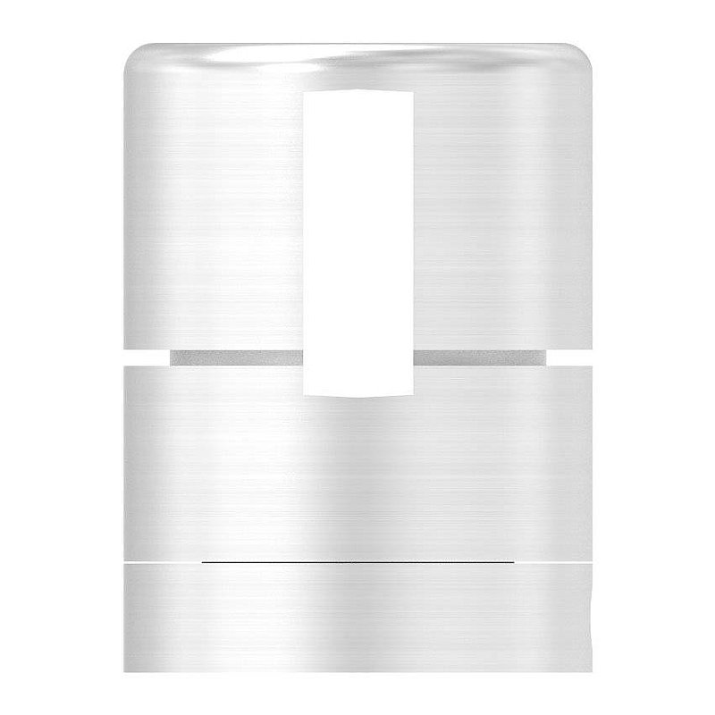 Brenk Grundhalter für Flachstäbe 20x6mm, ALU