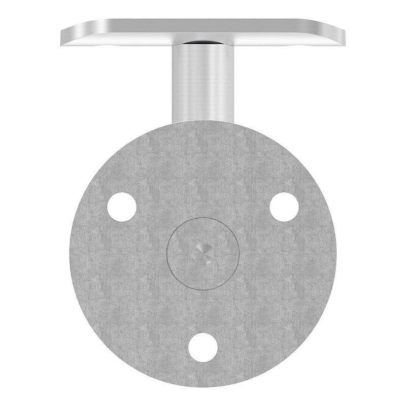 Handlaufhalter ohne Kabeldurchführung für LED Handläufe, Vollmaterial, V4A