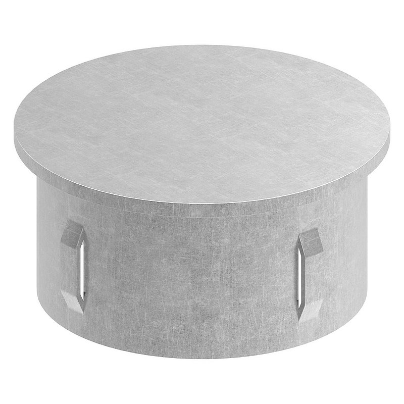 Stahleinschlagkappe, für Rohr 60,3mm