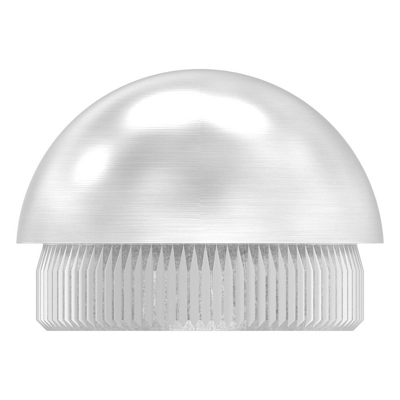 Rohrabschlussstopfen, für Rohr 33,7x2,0mm, V2A