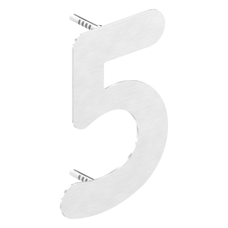 Hausnummer 5 - "klein", V2A