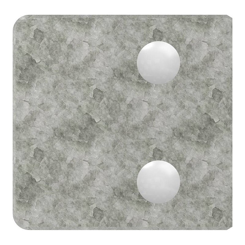 Pince à verre modèle 35, jonction: 42,4mm, zinc brut