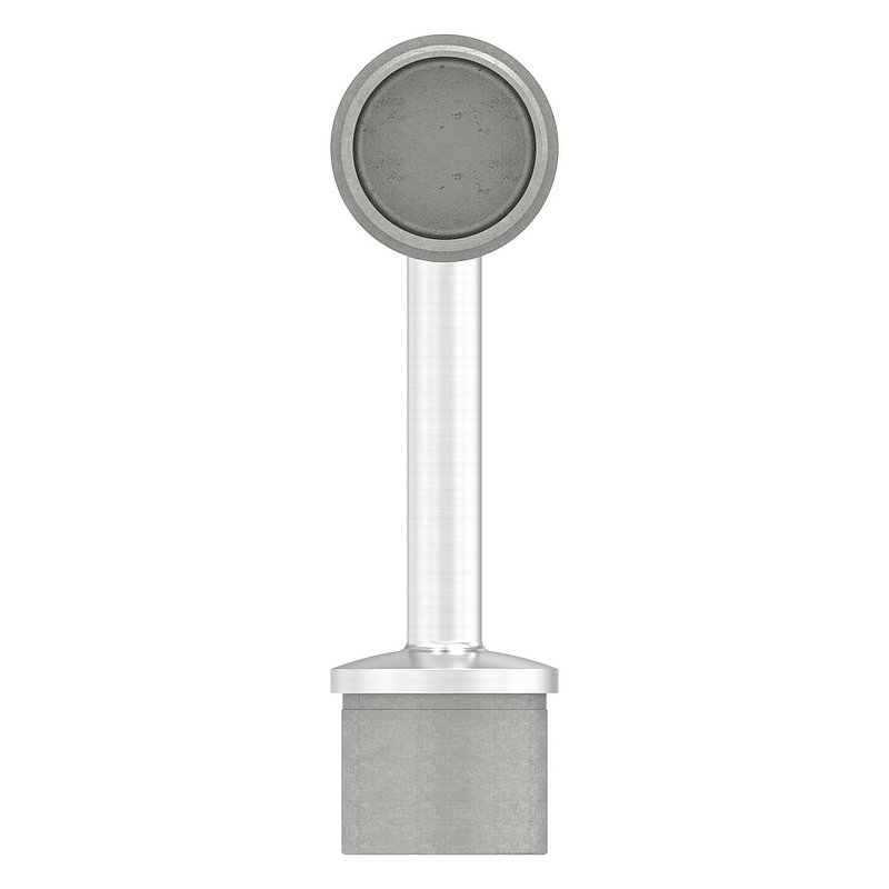 Bouchon pour extrémité de tube pour tube 42,4x2,0mm, avec articulation haute, V2A