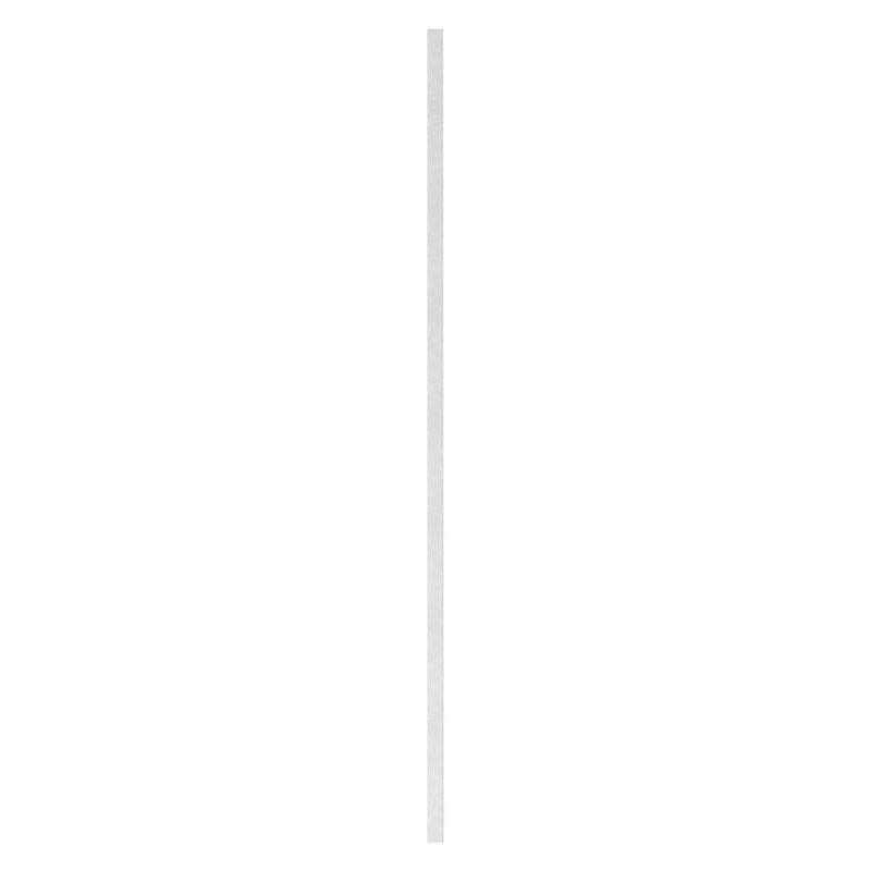 Schlossrohr inkl. Schloss mit Abstand 92 mm, 40x40x2,0 glatt, 2000mm, V2A