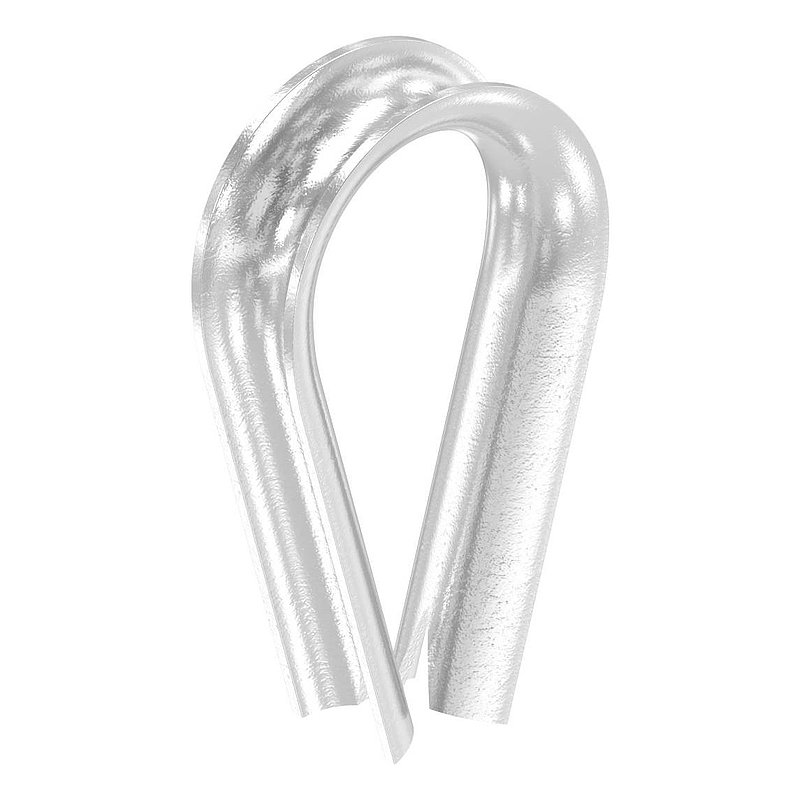 Kausche für Seil 8mm, V4A