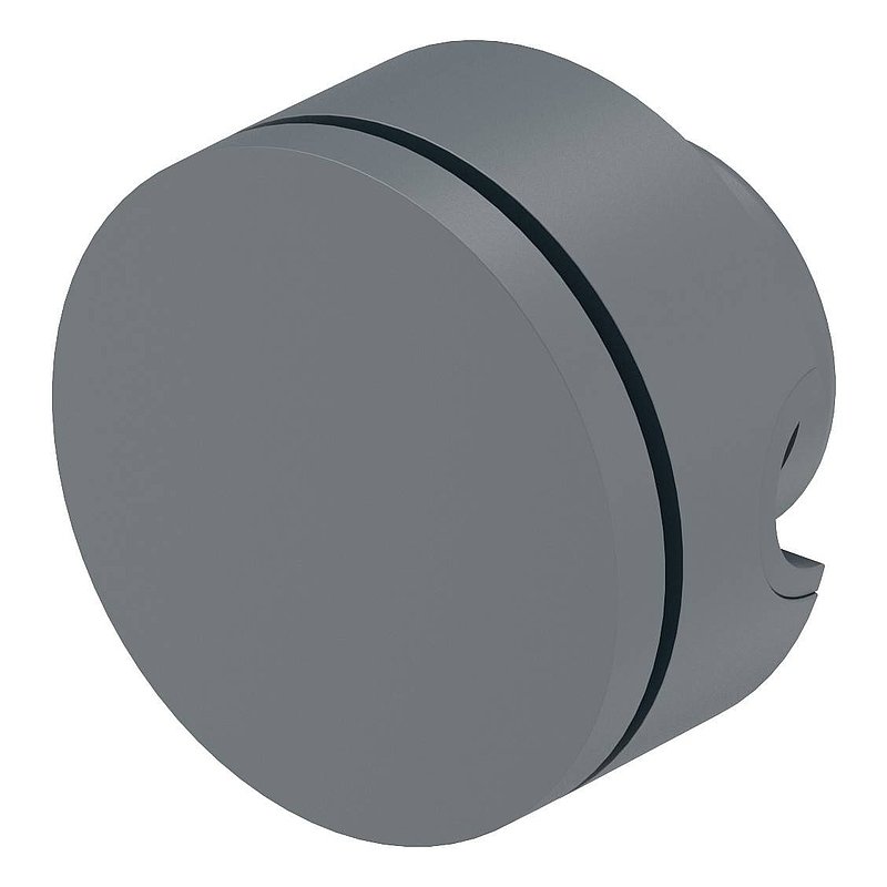 Brenk, Point de fixation pour verre Ø 50mm, plastique, gris anthracite