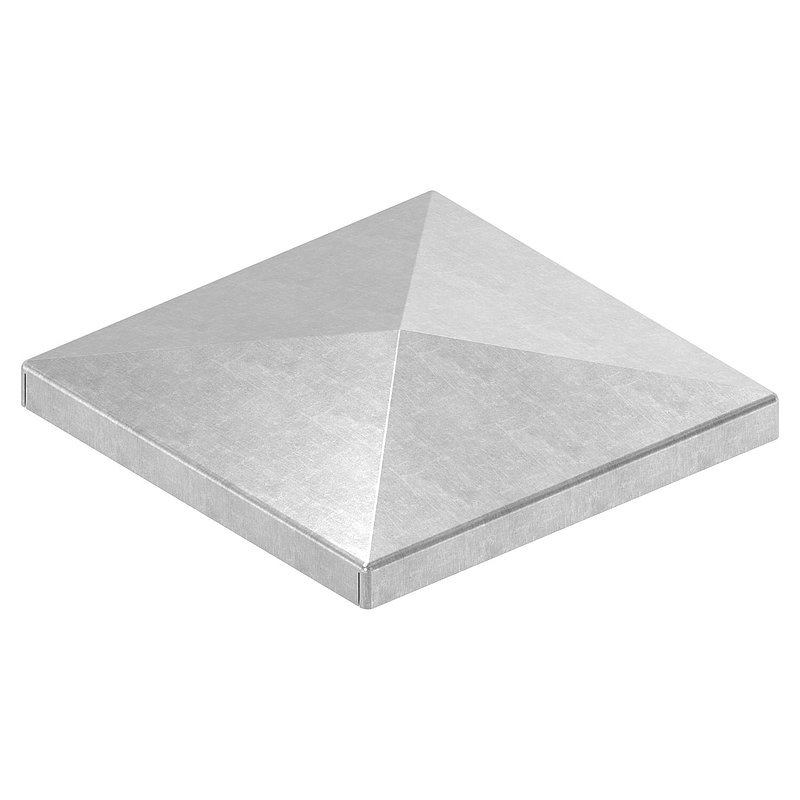 Pfeilerbedecker für Rohr 80x80mm