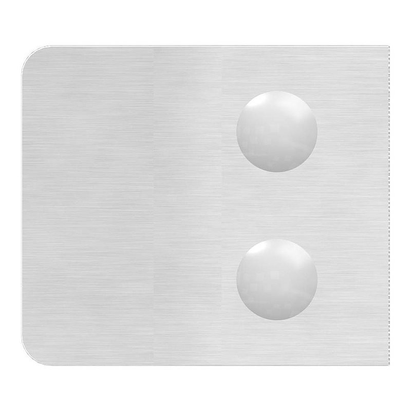 Glasklemme Mod. 34, Anschluss: 42,4mm, V4A