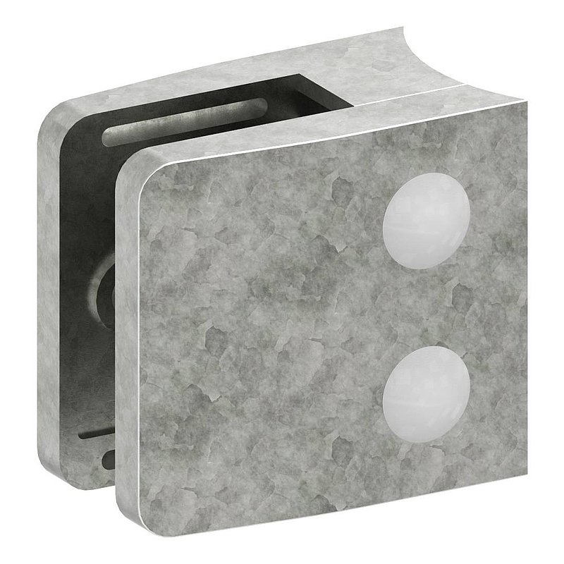 Pince à verre modèle 34, jonction: 60,3mm, zinc brut