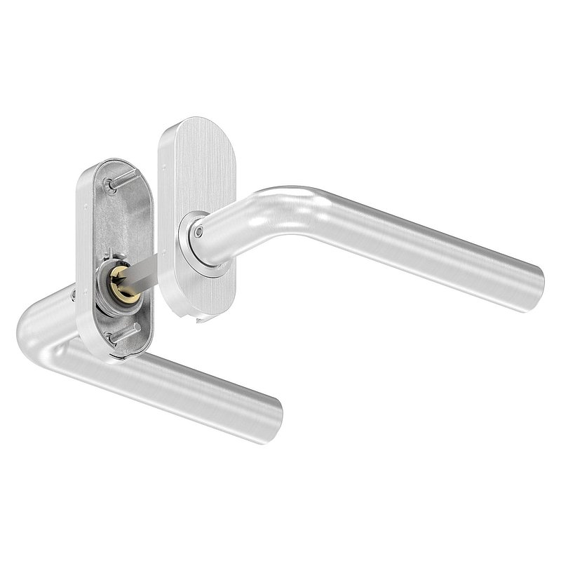 Türdrücker-Paar, V2A