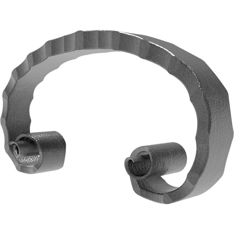 C-Schnörkel 16x8mm, 65x120mm