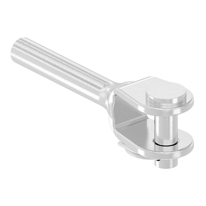 Châpe à sertir pour câble Ø 4mm, V4A