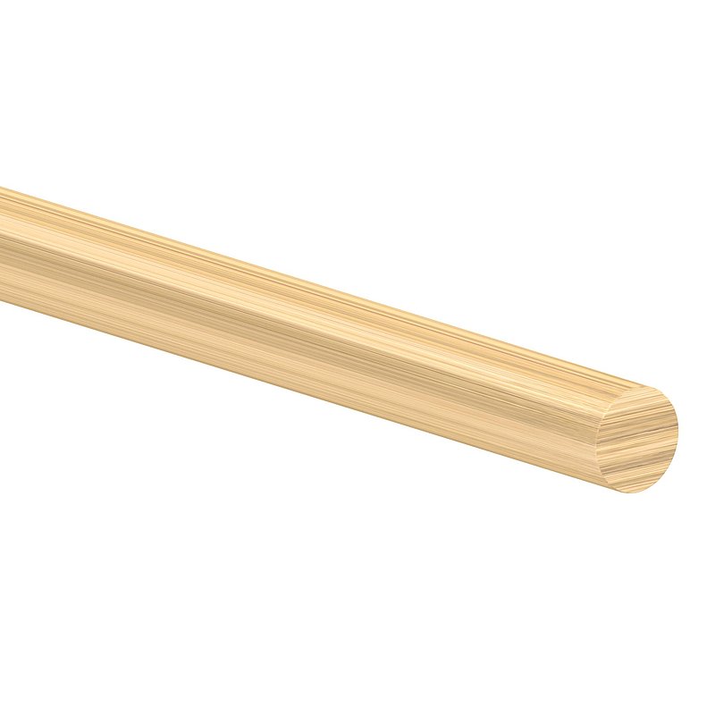 Holzhandlauf Eiche, Ø 42,4mm, L: 3000mm
