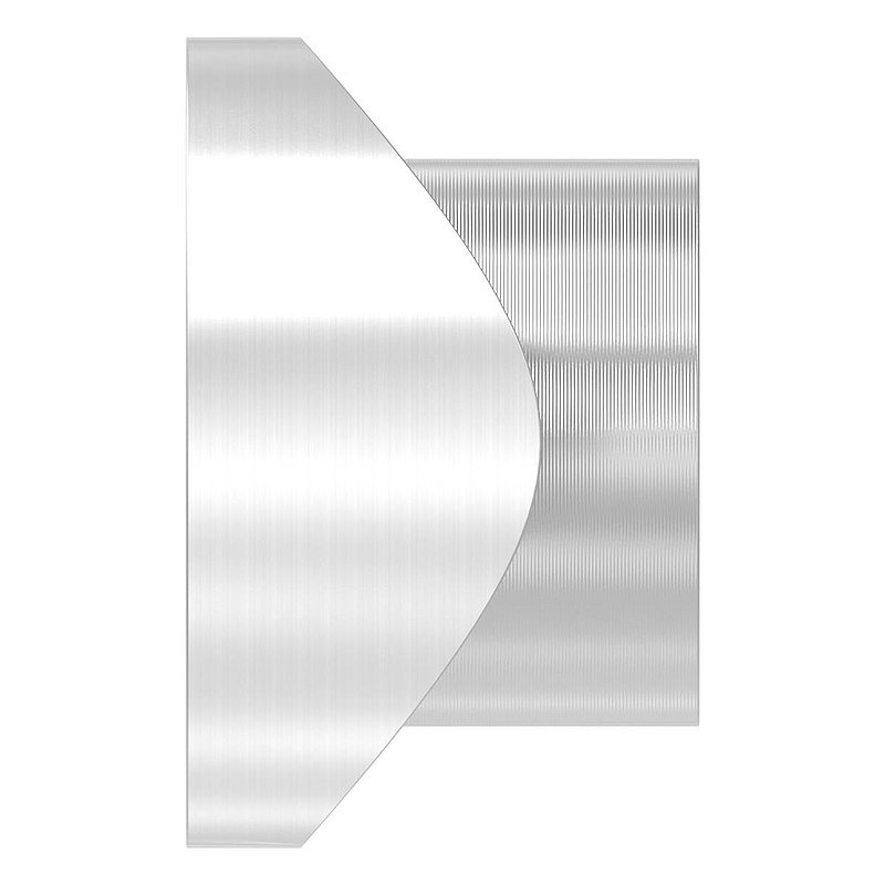 Threaded sleeve, suitable for hinge 120-M16-VA, for tube 33.7mm, AISI304