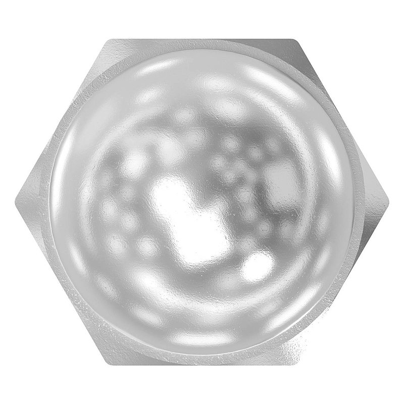 Hexagon cap nut M10, DIN 1587, AISI304