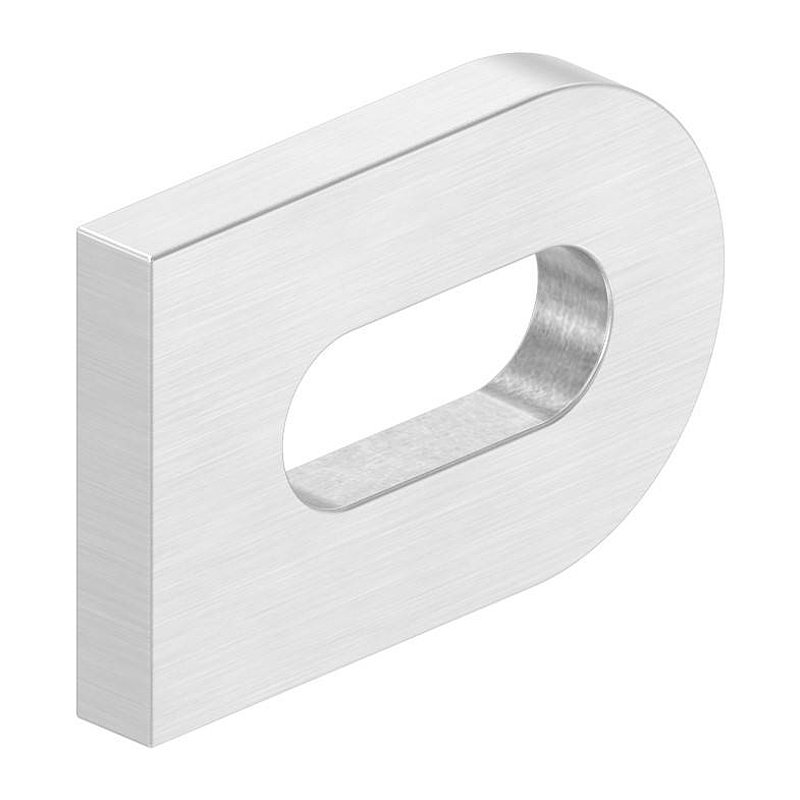 Anschweißlasche, 30x20x4mm, geschliffen, V2A
