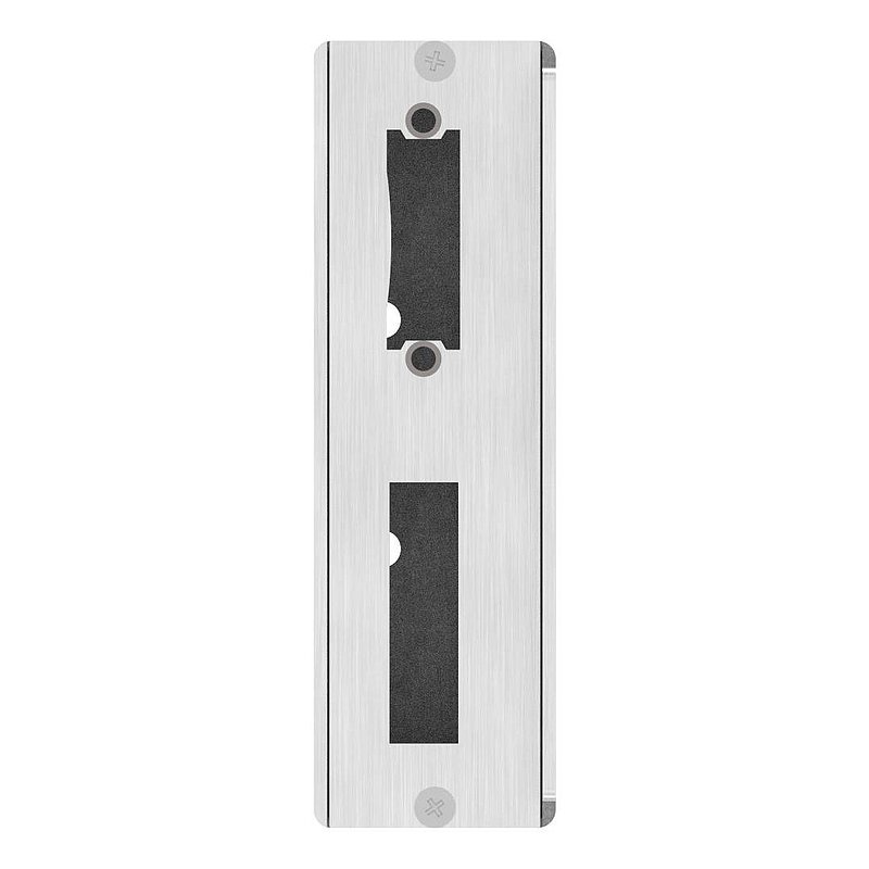 Edelstahlgegenkasten eckig, für Abstand 72mm, 50mm, V2A