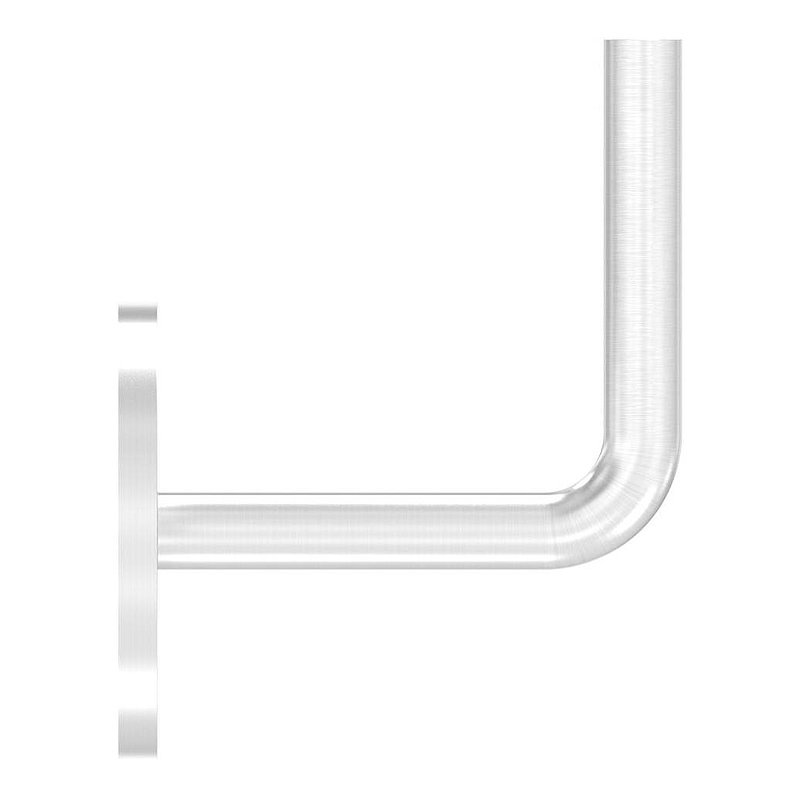 Handrail bracket for welding (round plate and bracket welded), AISI304
