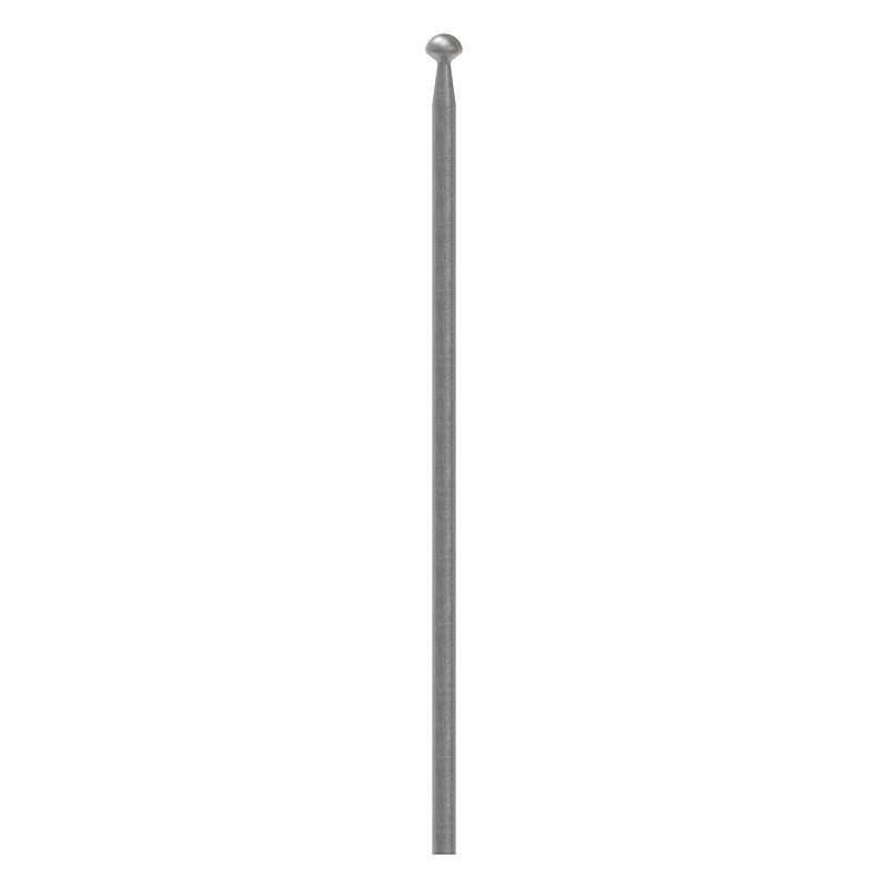 Zaunstab Ø 12mm, H: 400mm, konisch mit Knopf halbrund