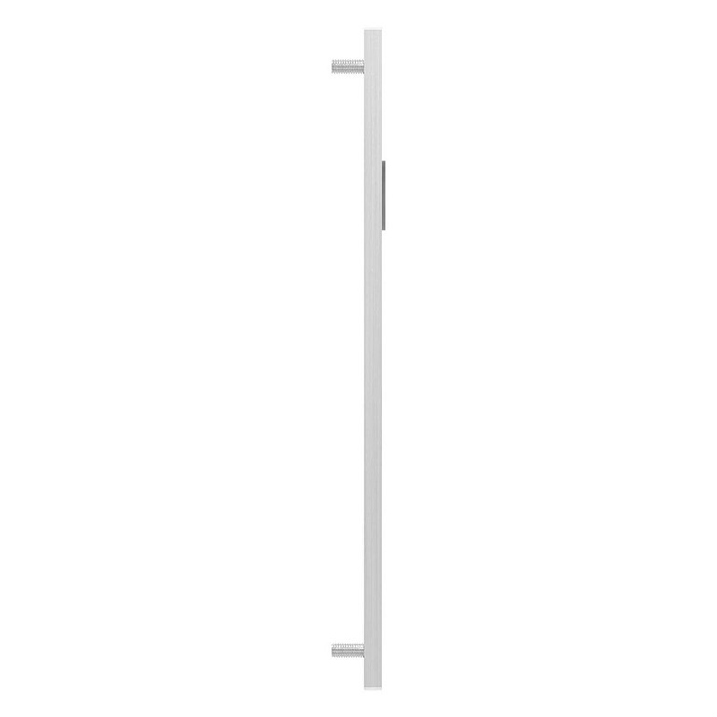 long shield for two profile cylinder, AISI304