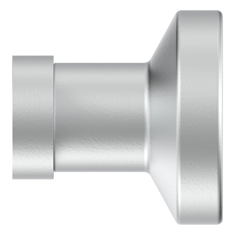 Bouton de porte droit, fixe