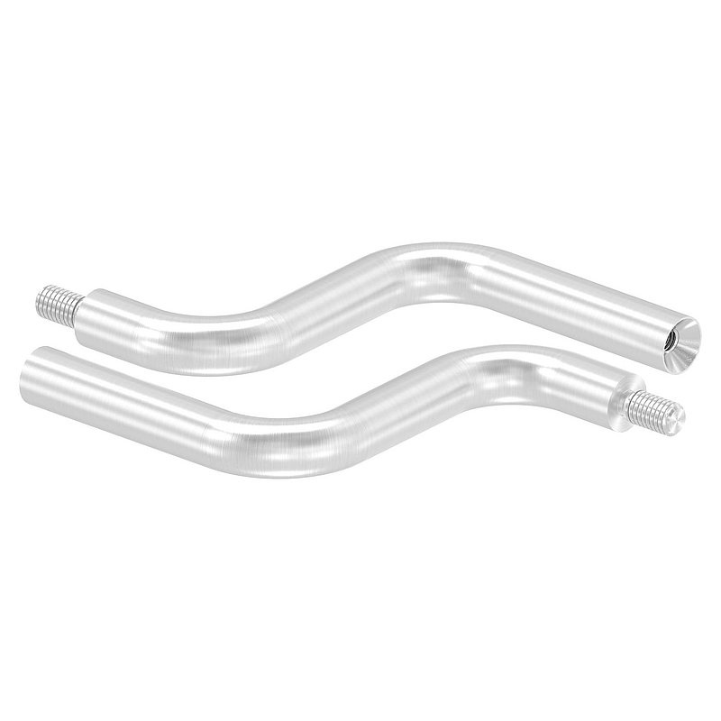 Bügel Ø 14mm, 2x 90° gebogen, V2A