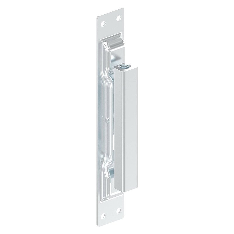 Kantriegel mit Breite 24mm und Gewinde M8, verzinkt