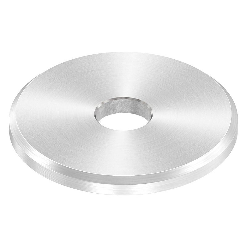 Beilagscheibe 35x3mm mit Fase, Bohrung 8,5mm, V2A