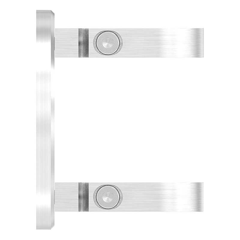 Wandbefestigung für Geländerpfosten 42,4mm, V2A