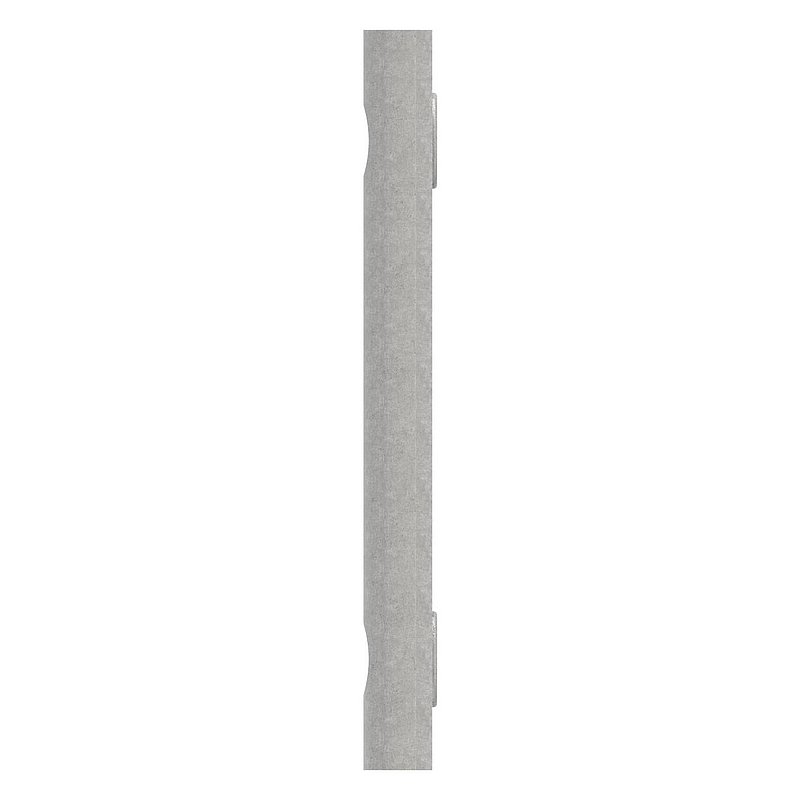 Reinforcement plate for wall mounting 50132-240-M10, AISI304