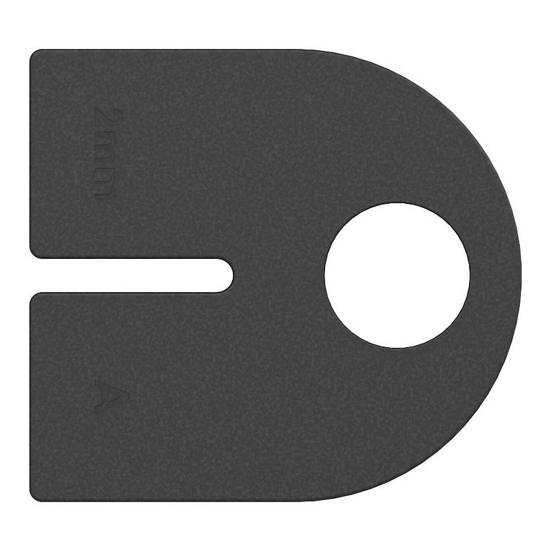 Gummi für Mod. 32, Blech 2mm