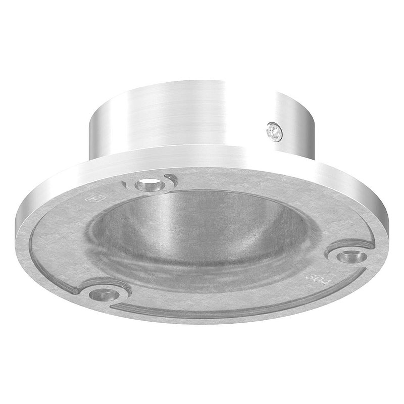 Wand- und Bodenanker, für Rohr 42,4mm, V2A