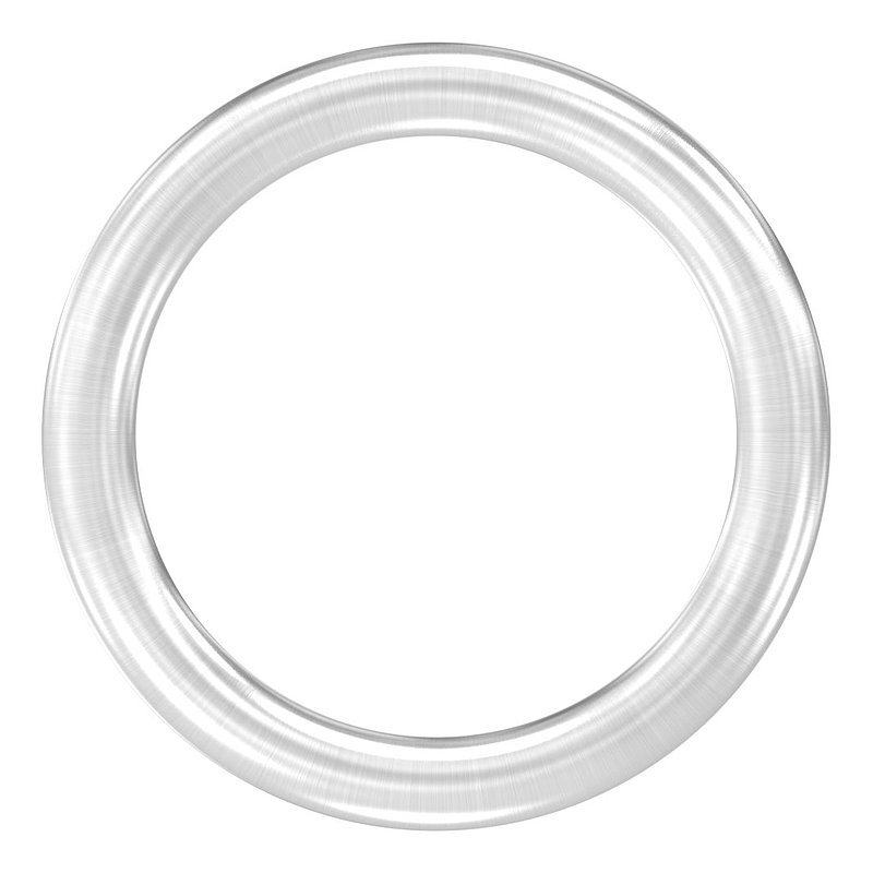 ring made in Ø12mm, outer-Ø100mm, AISI304