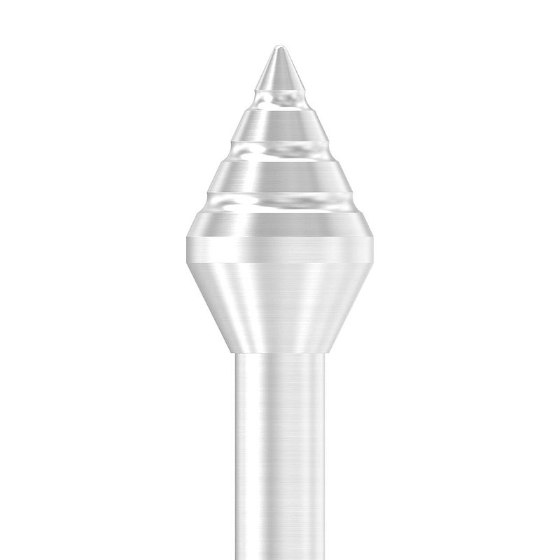 Zierspitze für 12mm Rundmaterial, V2A