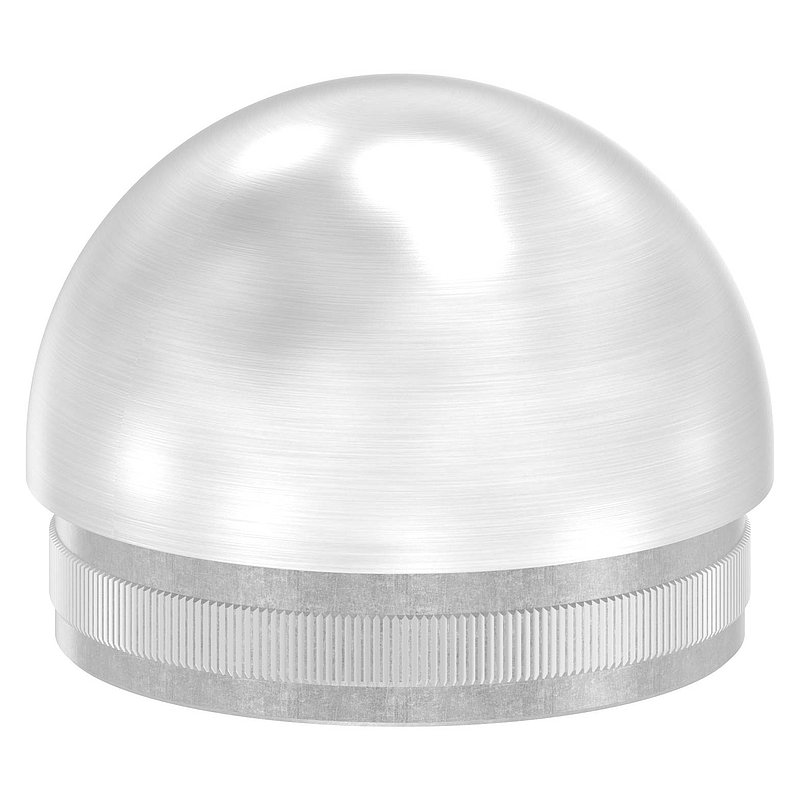 Rohrabschlussstopfen, für Rohr 60,3x2,0mm, V2A