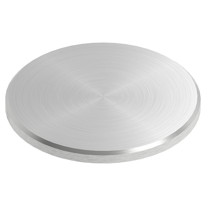 Ronde Ø 60x4mm, mit Rundschliff und Fase, V2A