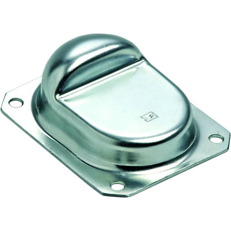 Sabot butée à visser, acier zingué