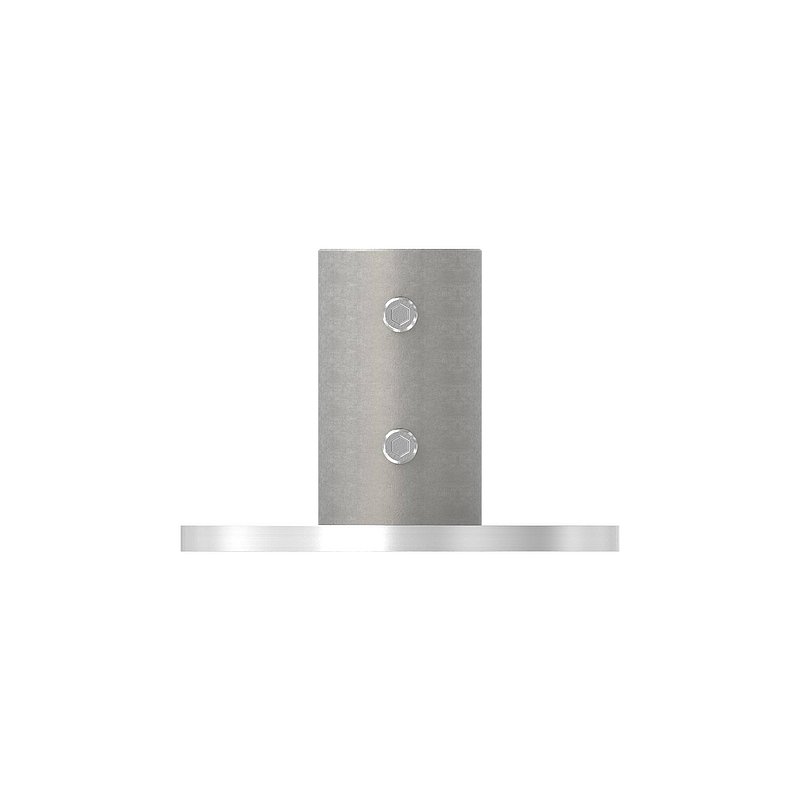 Wall and floor anchor, for tube 42.4x2.5mm, AISI304