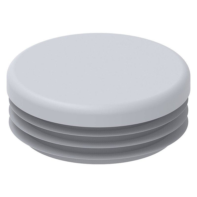 Kunststoffkappe für Rundrohr 42,4mm