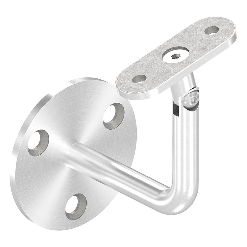 Handlaufhalter mit flacher Halteplatte