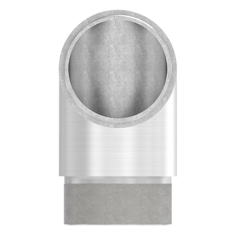 Eckstück 90°, für Rohr 48,3x2,0mm, V2A