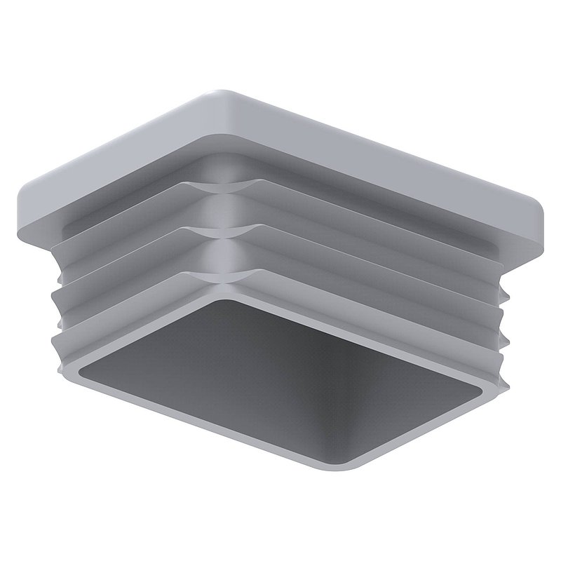 Kunststoffkappe für Rechteckrohr 40x30mm