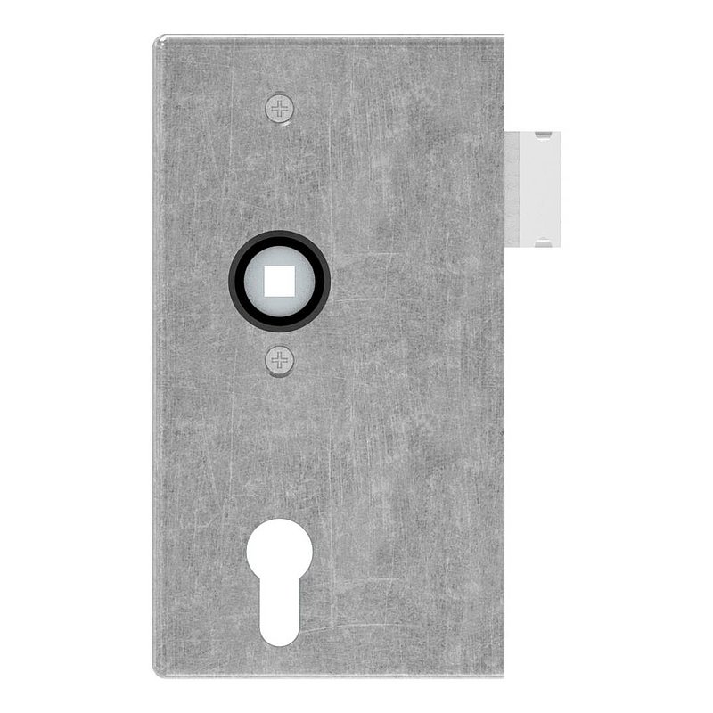 Serrure anti-panique avec boîtier de serrure 40 x 94 x 172mm, avec fonction de changement E, DIN R &